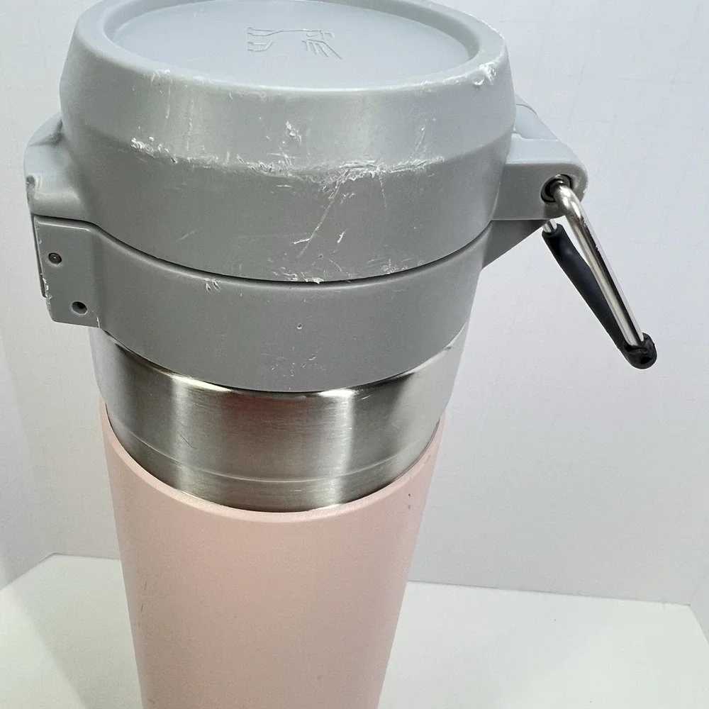 Stanley 24oz The Quick Flip Go Water Bottle‎ Light Pink  Stainless Steel Bottle - Picture 7 of 15